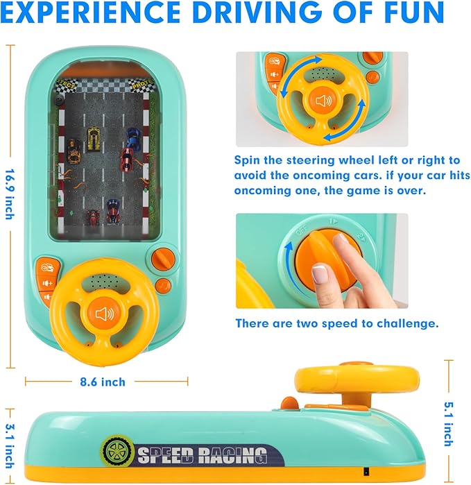 Interactive Racing Wheel Toy